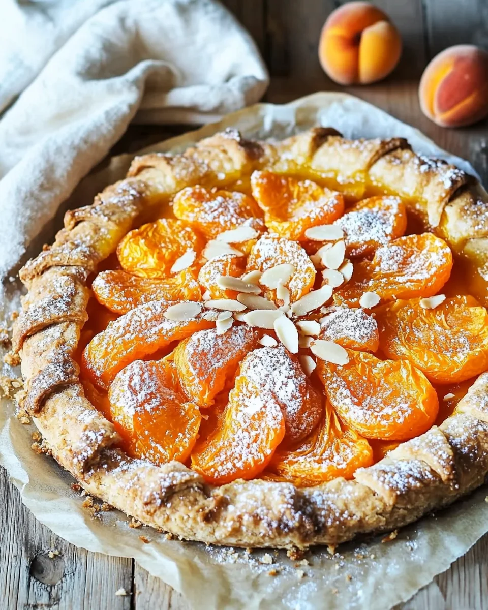 Aprikosen-Galette