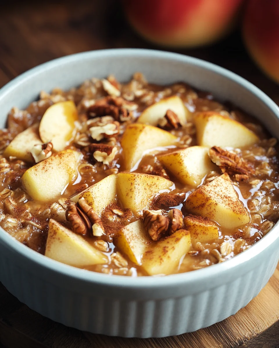 Baked Oatmeal Apfel-Zimt 21 Baked