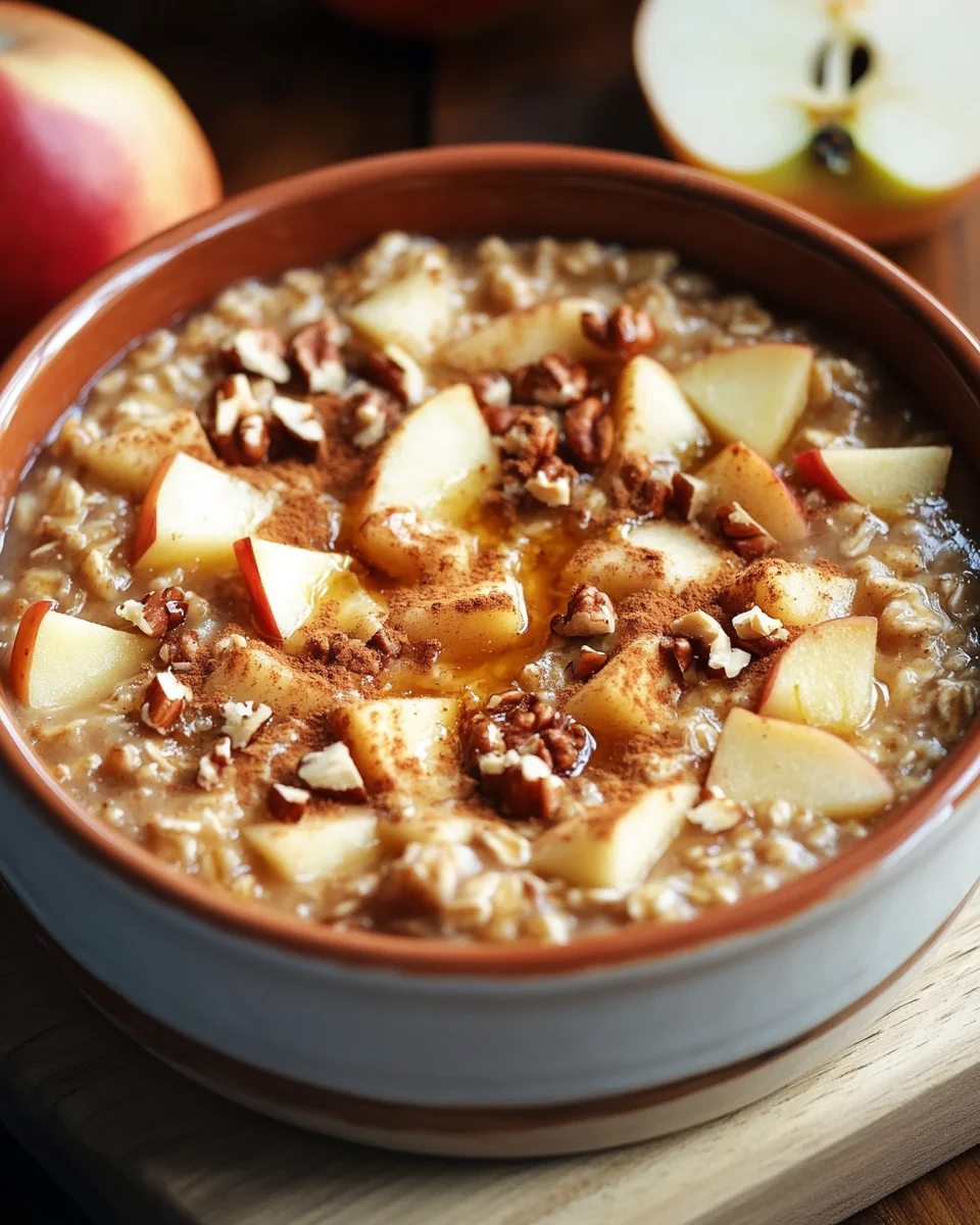 Baked Oatmeal Apfel-Zimt