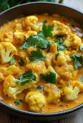 Blumenkohl Curry aus dem Backofen