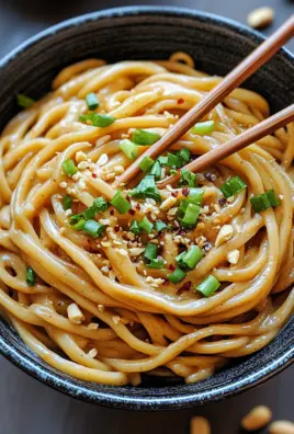 Chinesische Nudeln mit Erdnusssauce 23 Chinesische Nudeln mit Erdnusssauce
