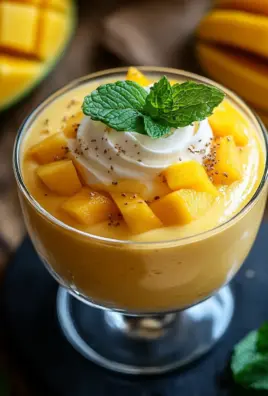 Cremige Mango-Mousse
