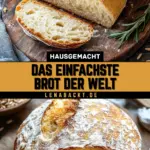 Das einfachste Brot der Welt 15 Pinterest Hidden Image