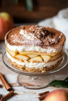 Fruchtiger Apfel Tiramisu ohne Ei - gelingsicheres und einfaches Rezept 24 Fruchtiger Apfel Tiramisu ohne Ei - gelingsicheres und einfaches Rezept