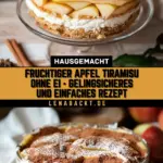 Fruchtiger Apfel Tiramisu ohne Ei - gelingsicheres und einfaches Rezept 17 Pinterest Hidden Image