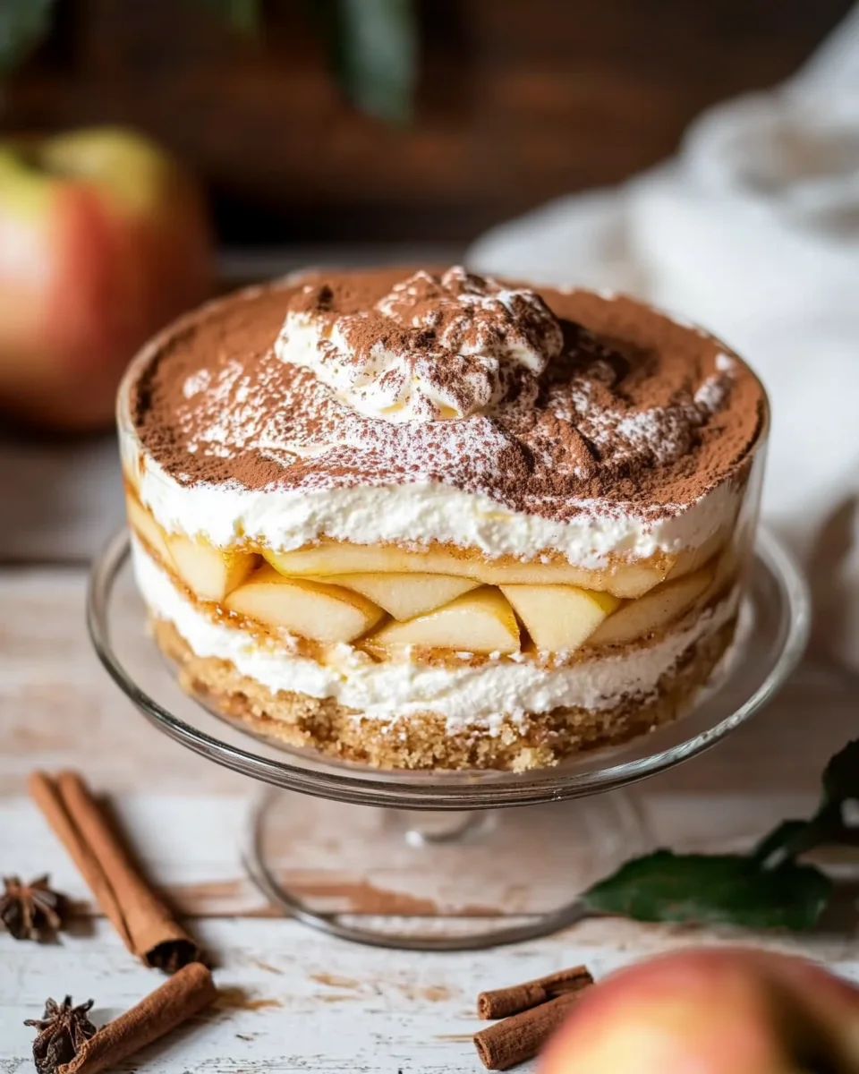 Fruchtiger Apfel Tiramisu ohne Ei - gelingsicheres und einfaches Rezept 20 Fruchtiger Apfel Tiramisu ohne Ei - gelingsicheres und einfaches Rezept