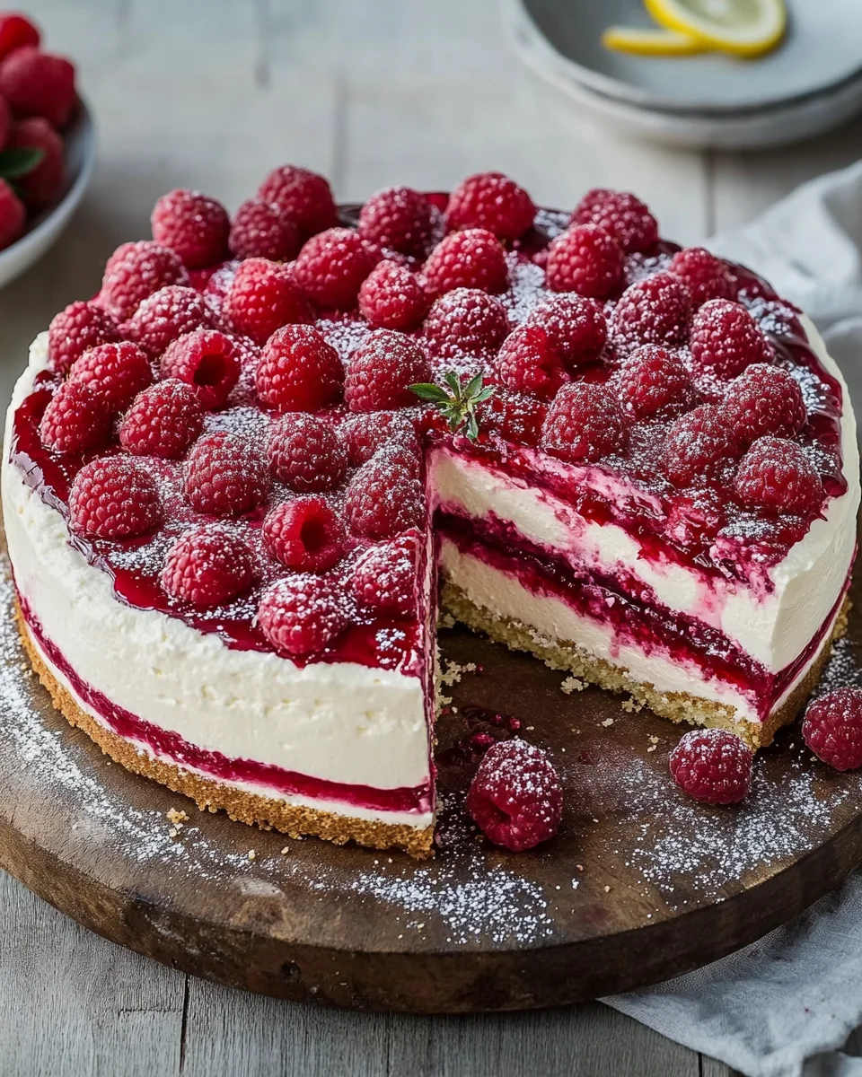 Himbeer-Frischk&auml;se-Mascarpone-Torte