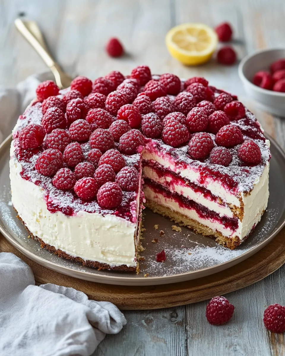 Himbeer-Frischk&auml;se-Mascarpone-Torte