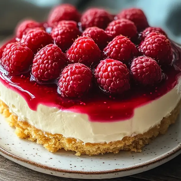 Himbeer mit Schmandcreme