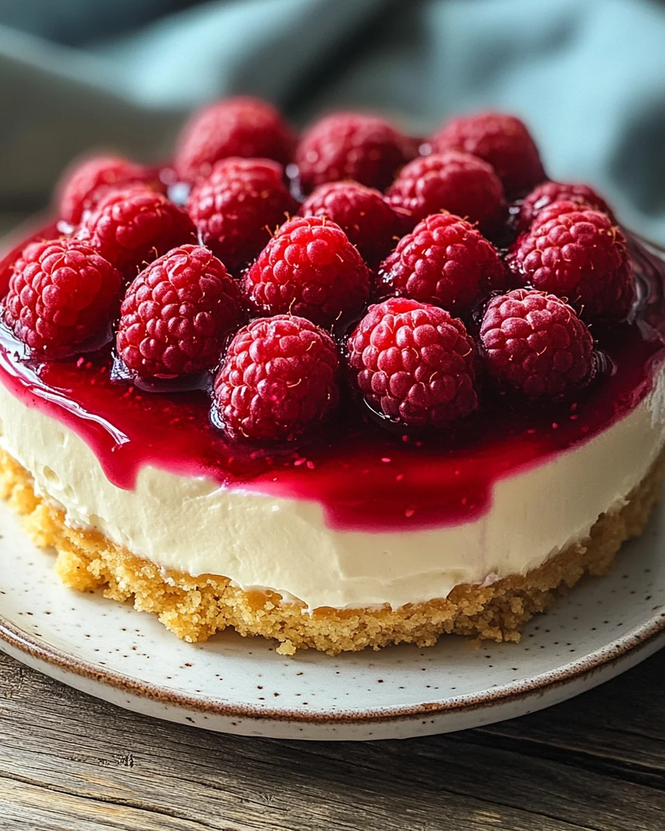 Himbeer mit Schmandcreme