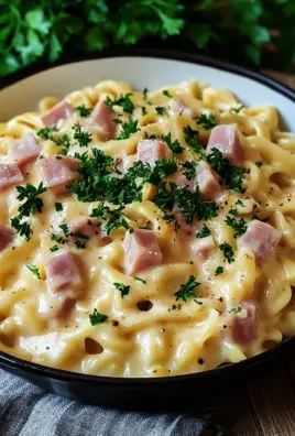 Käse-Schinken-Sahne Spätzle 21 Käse-Schinken-Sahne Spätzle