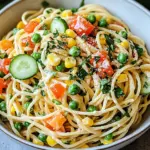 Kalifornischer Spaghetti-Salat