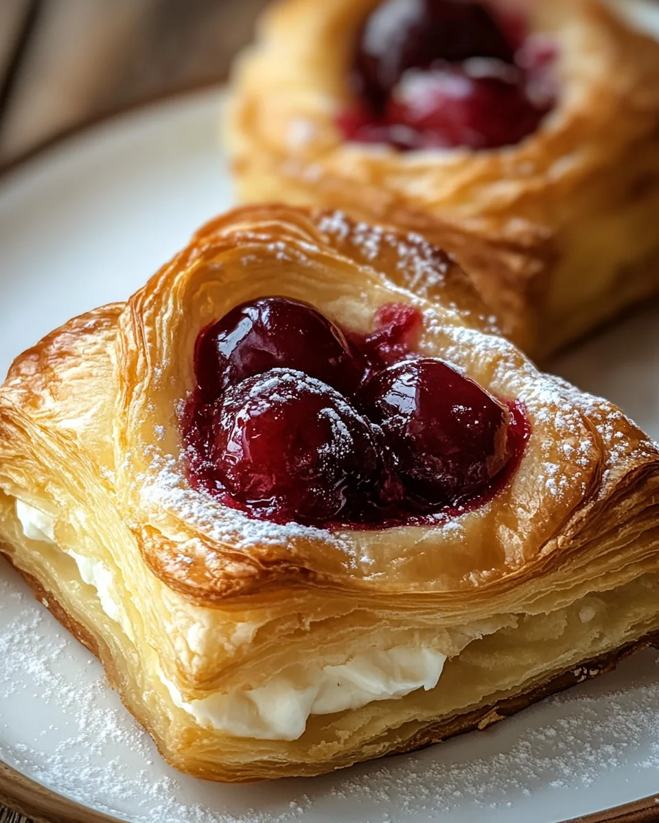 Kirsche Frischkäse Danish 19 Kirsche