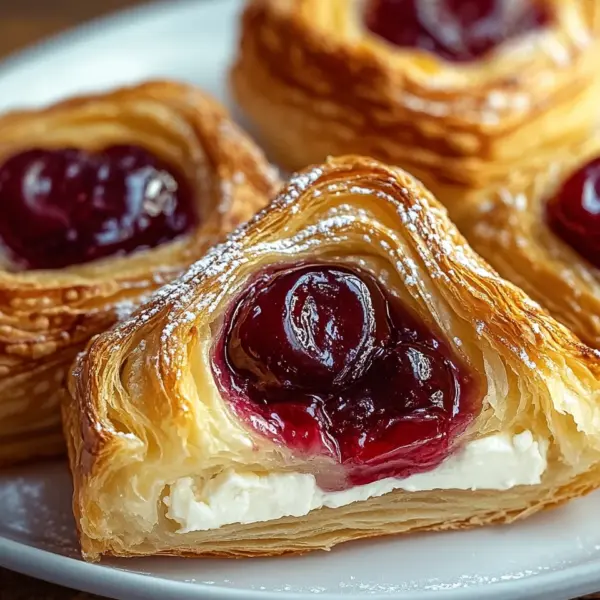 Kirsche Frischkäse Danish