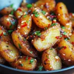 Knusprige Honig-Chili-Kartoffeln