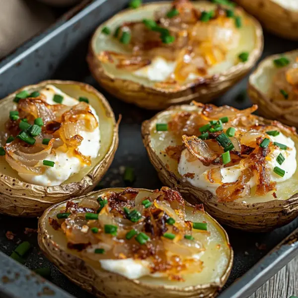 Knusprige Kartoffelschalen