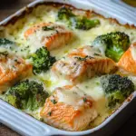 Lachs-Brokkoli-Gratin