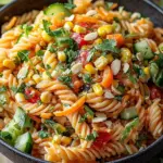 Limetten Crunch Nudelsalat