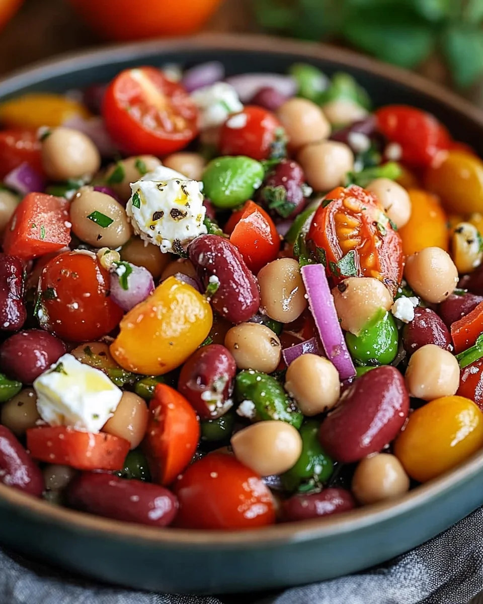 Mediterraner Bohnensalat 20 Mediterraner