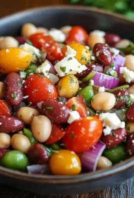 Mediterraner Bohnensalat 21 Mediterraner Bohnensalat
