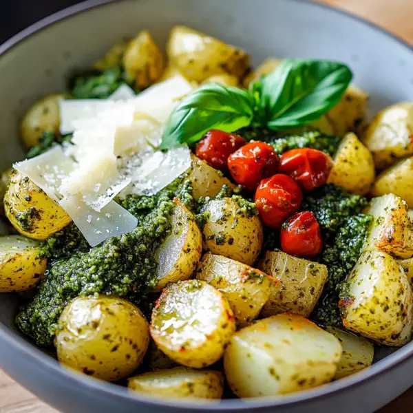 Pesto-Kartoffel-Bowl