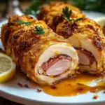 Putenr&ouml;llchen nach Cordon Bleu Art