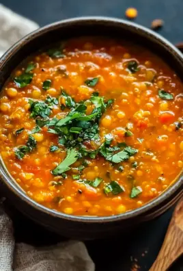 Rezept für Rote Linsensuppe