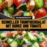 Schneller Thunfischsalat mit Gurke und Tomate 16 Pinterest Hidden Image