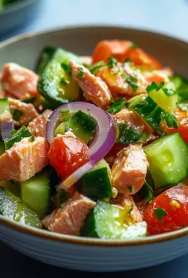 Schneller Thunfischsalat mit Gurke und Tomate 31 Schneller Thunfischsalat mit Gurke und Tomate