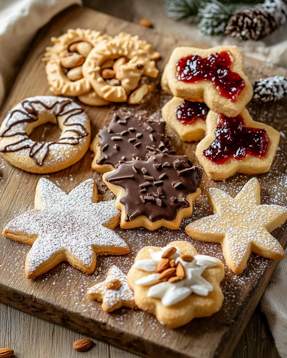Schokoladenplätzchen - Ein Teig drei Plätzchen 24 Schokoladenplätzchen - Ein Teig drei Plätzchen