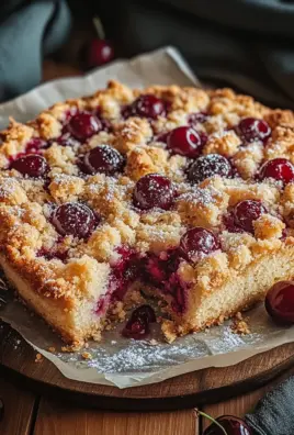 Streuselkuchen mit Kirschen vom Blech 23 Streuselkuchen mit Kirschen vom Blech