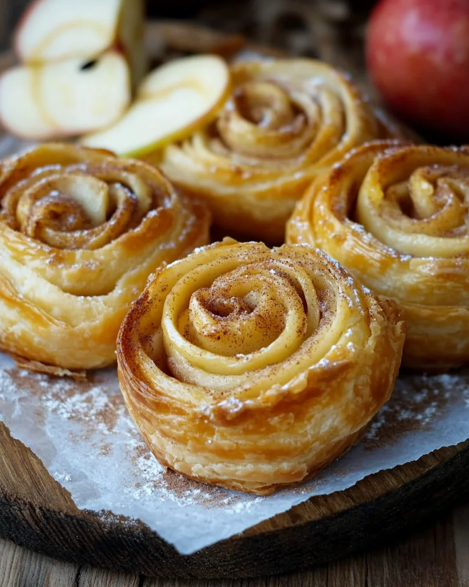 Süße Blätterteigschnecken aus der Heißluftfritteuse 14 Süße