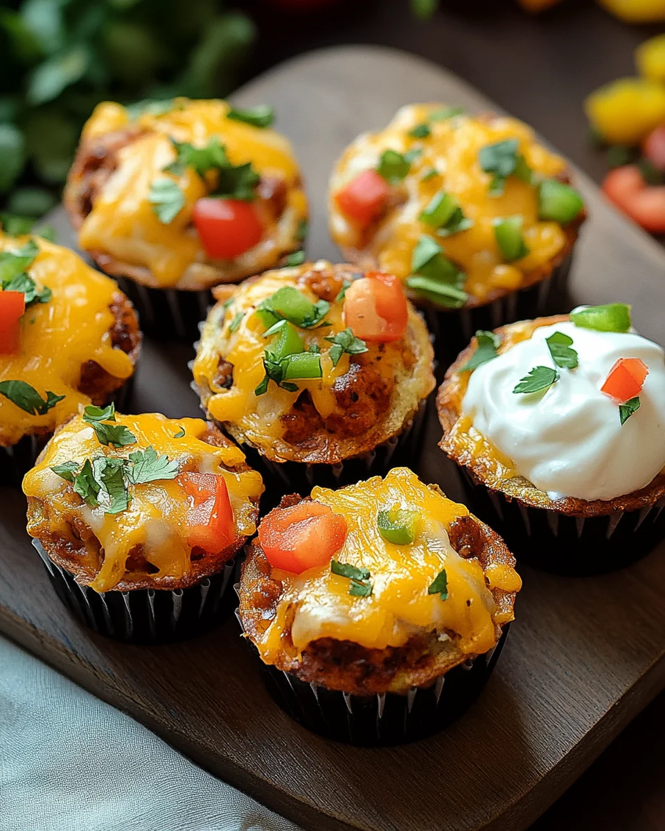 Taco Muffins 20 Taco Muffins
