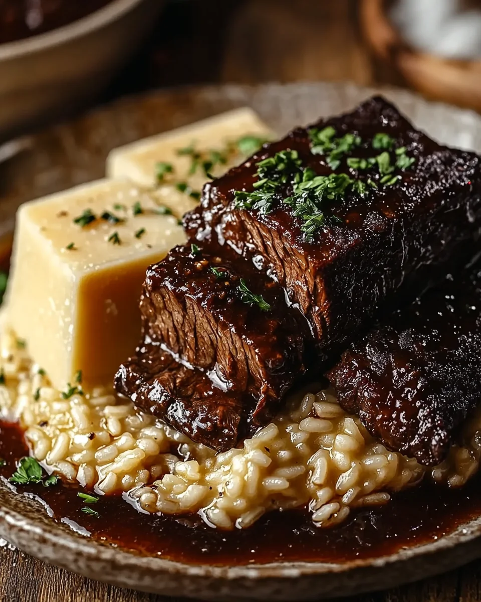 Tender Beef Brisket in Cola with Creamy Parmesan Risotto 22 Tender Beef Brisket in Cola with Creamy Parmesan Risotto