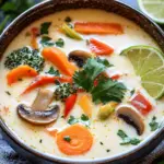 Thai-Kokos-Suppe mit Gem&uuml;se