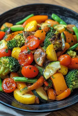 Vegetarische Gemüsepfanne