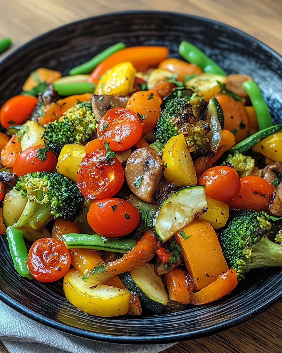 Vegetarische Gemüsepfanne 24 Vegetarische Gemüsepfanne