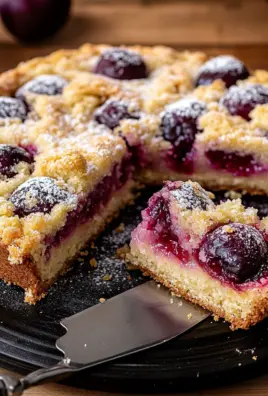 Zwetschgenkuchen mit Streusel