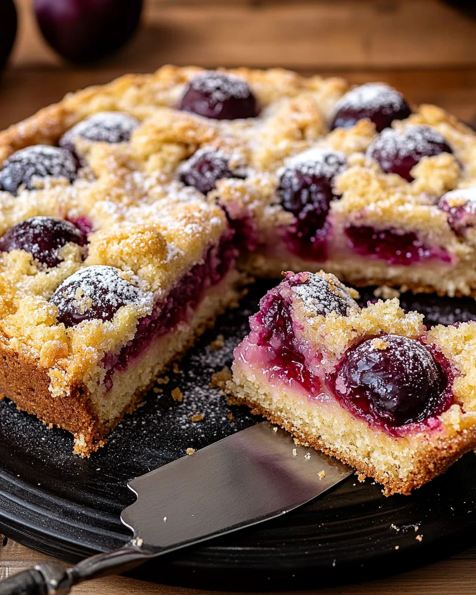 Zwetschgenkuchen mit Streusel 20 Zwetschgenkuchen mit Streusel