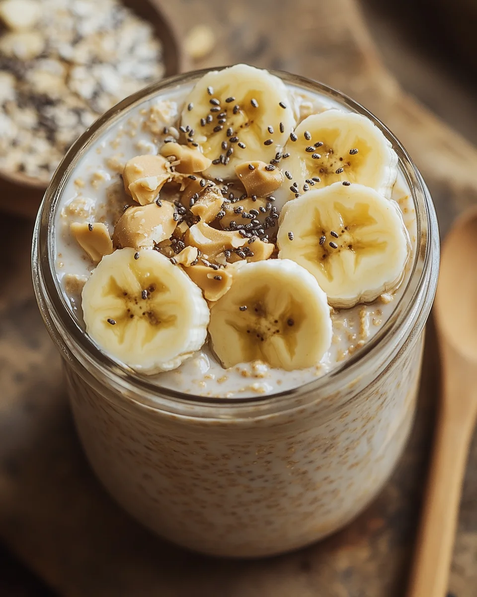 Bananen-Erdnussbutter