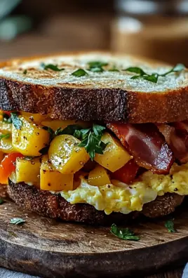 Bauernfrühstücks-Sandwich 29 Bauernfrühstücks-Sandwich
