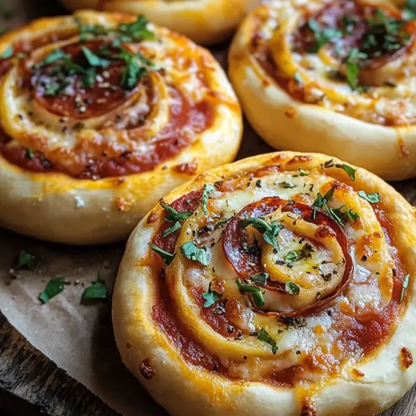 Blitz Pizzaschnecken