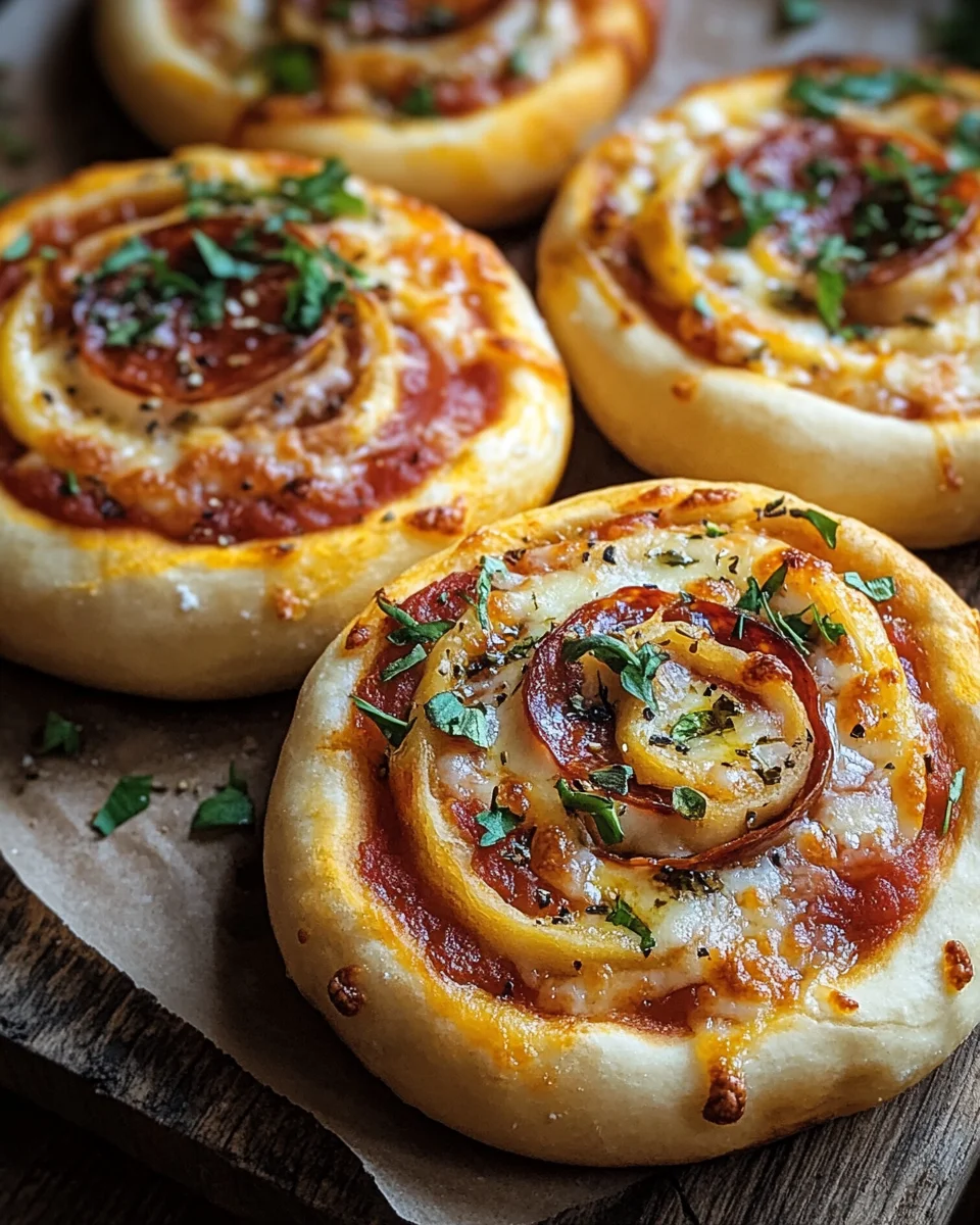Blitz Pizzaschnecken