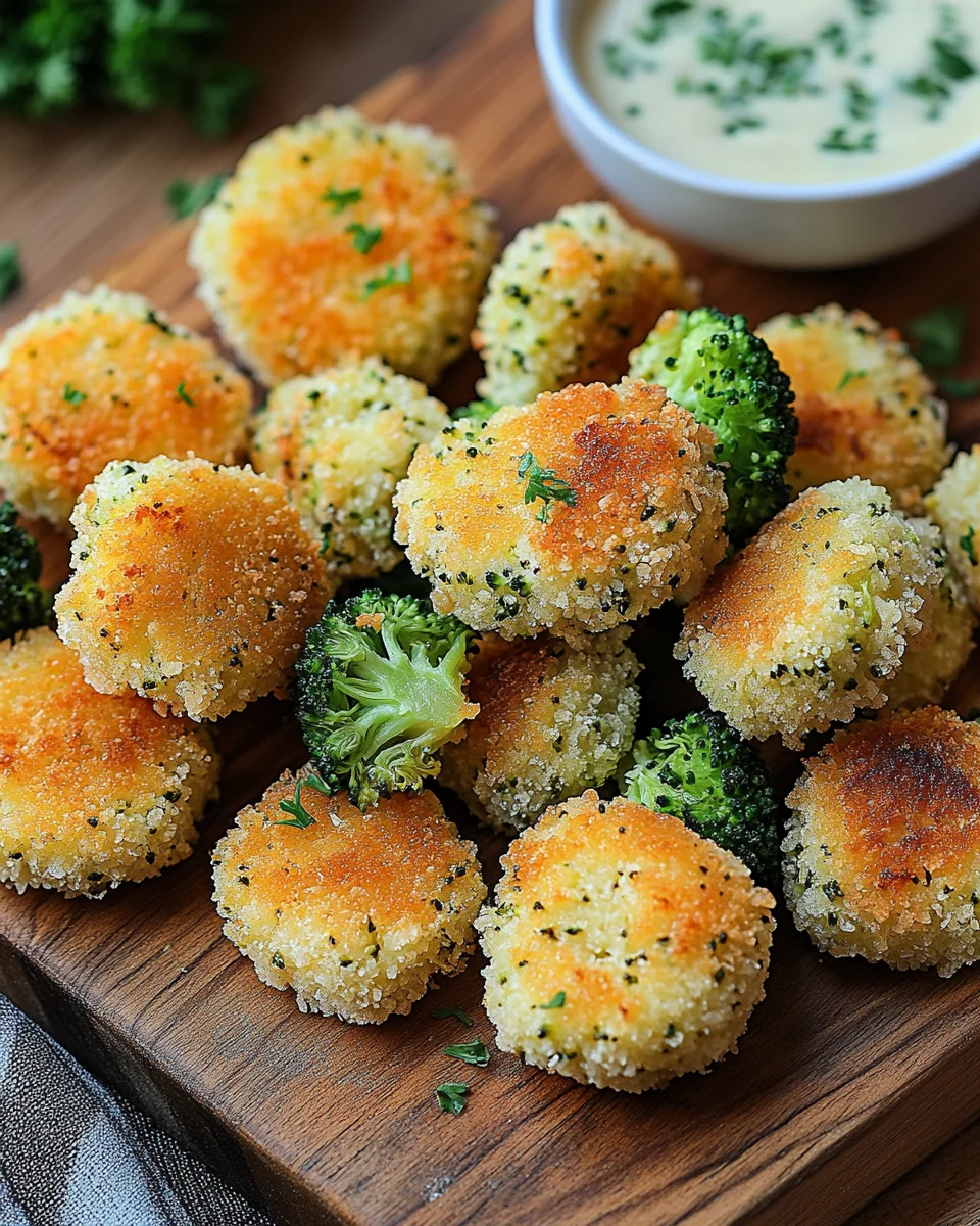 Brokkoli Käse Nuggets