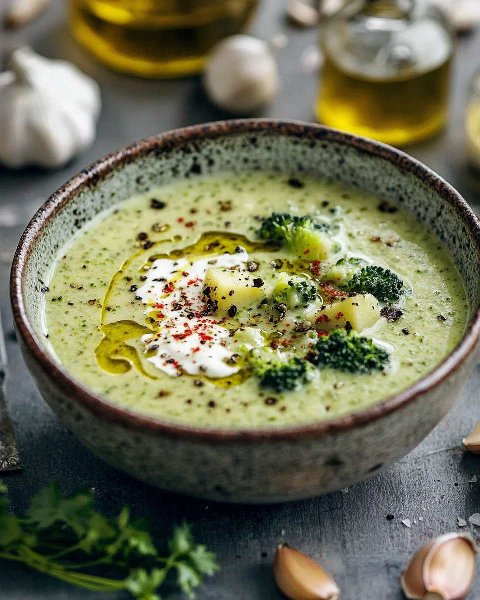 Brokkoli-Kartoffelsuppe
