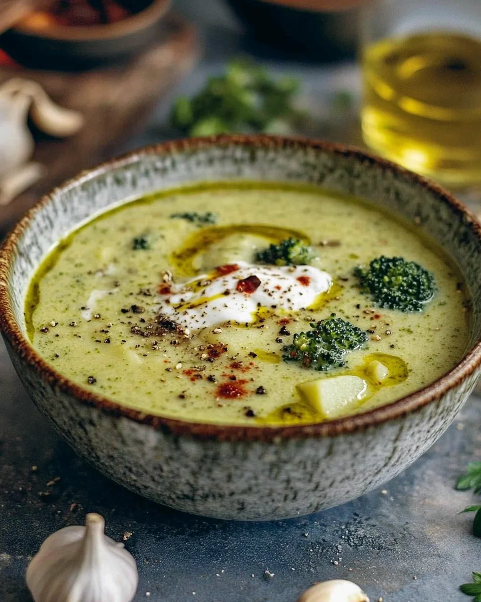 Brokkoli-Kartoffelsuppe
