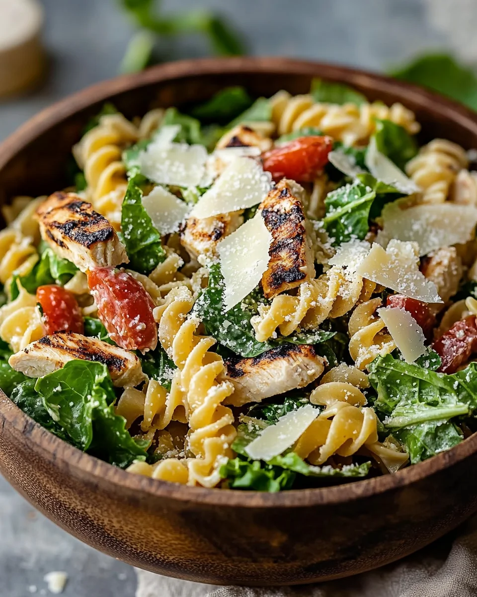 Caesar Pasta Salat 23 Caesar