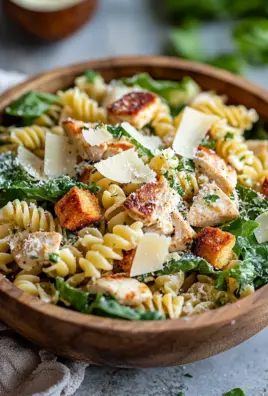 Caesar Pasta Salat 21 Caesar Pasta Salat