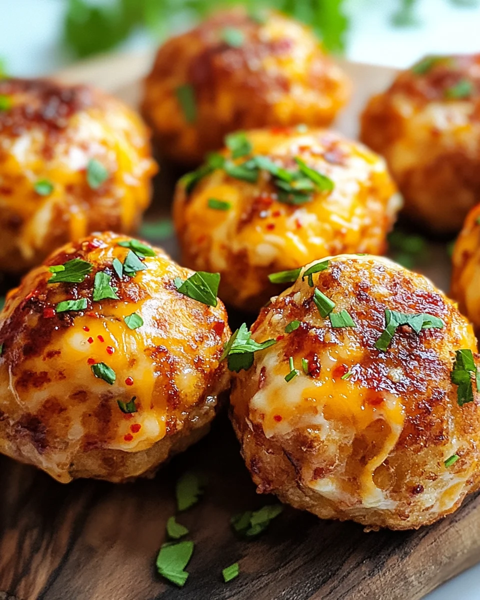 Chili-Käsebällchen Low Carb