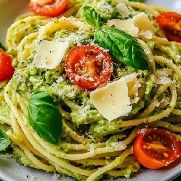 Cremige Avocado Pasta
